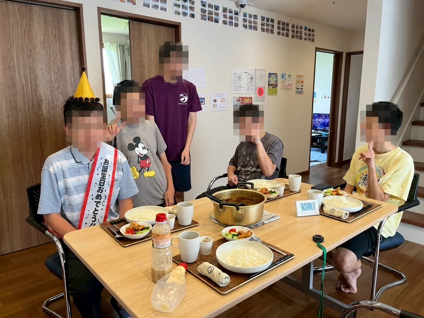 ホームでのお誕生日会